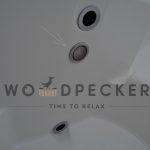 woodpecker elite fiberglass hot tub – LED light instaliation